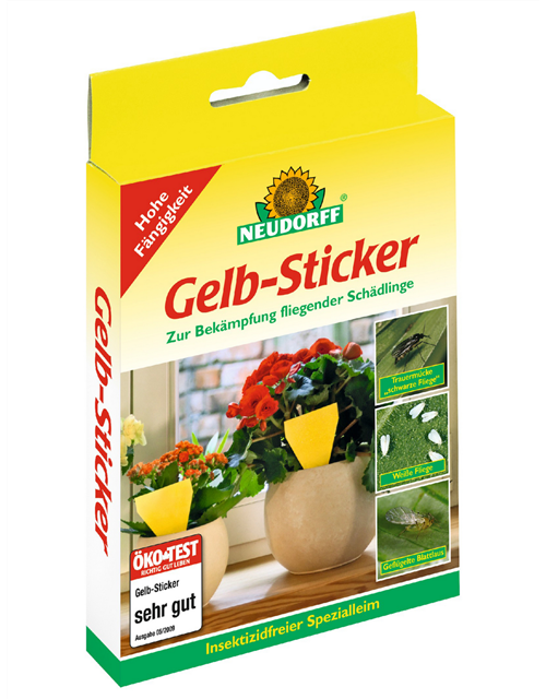 Neudorff Gelb-Sticker