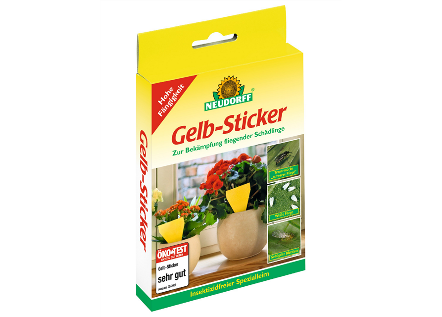 Neudorff Gelb-Sticker