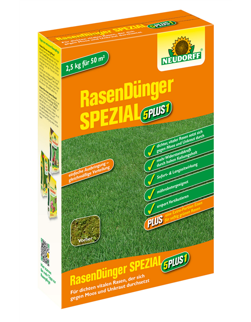 Neudorff RasenDünger SPEZIAL 5PLUS1