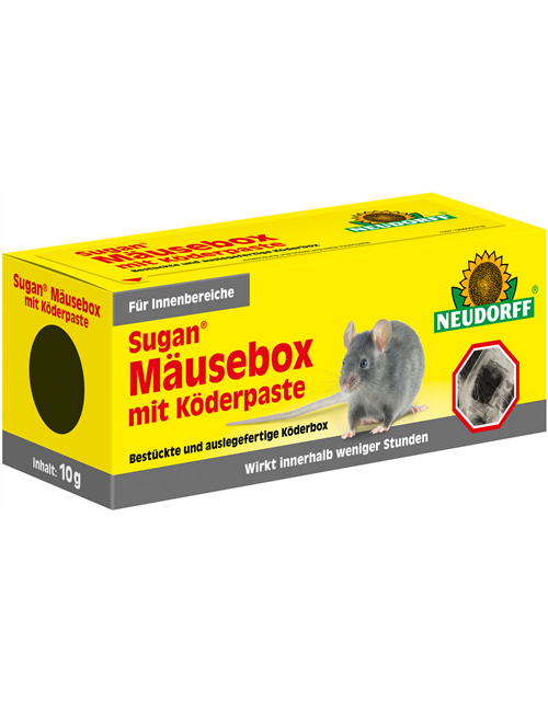 Sugan Mäusebox mit Köderpaste