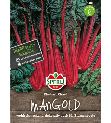 Blatt-Mangold 'Rhubarb Chard'