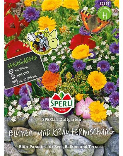 Blumen- und Kräutermischung 'Duftgarten'