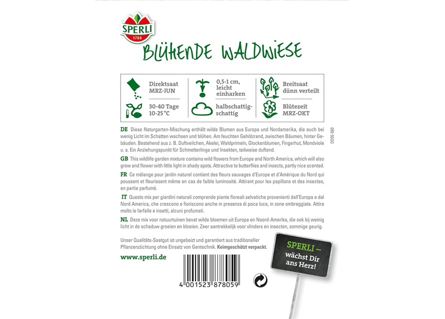 Blütenmix 'Waldwiese'