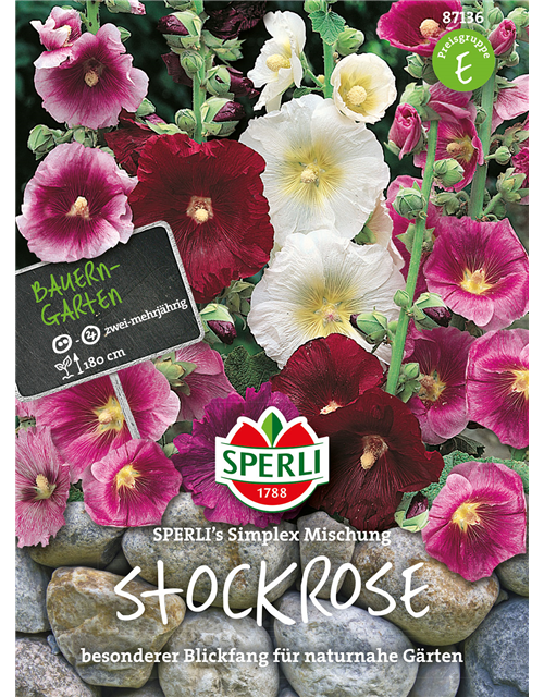 Einfachblühende Stockrose 'Simplex'