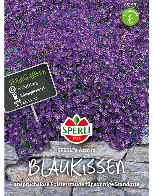 Garten-Blaukissen 'Azurro'