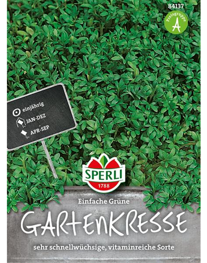 Gartenkresse 'Einfache Grüne'