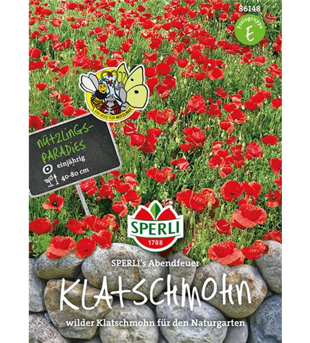 Klatsch-Mohn 'Abendfeuer'