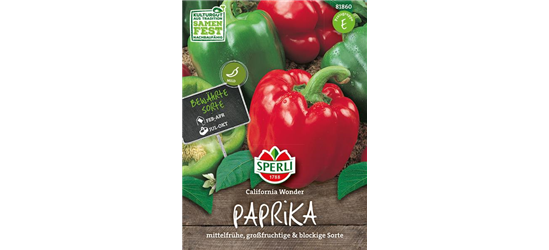 Paprika 'Californian Wonder'