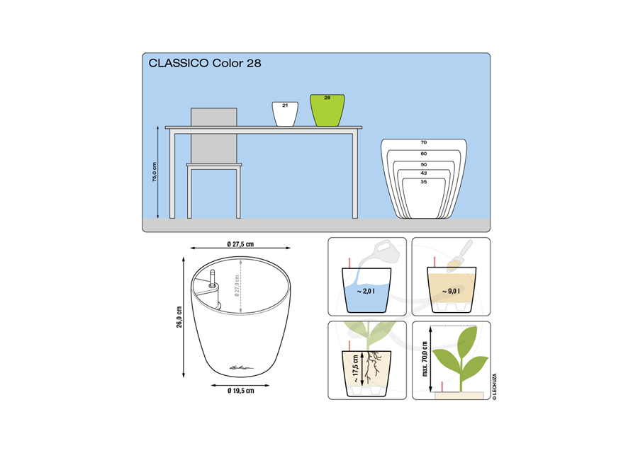 LECHUZA CLASSICO Color 28 