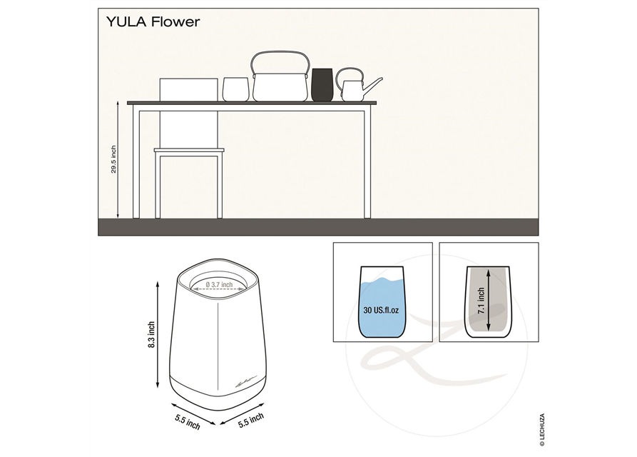 LECHUZA YULA Flower Vase