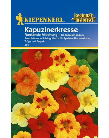 Kapuzinerkresse 'Rankende Mischung'