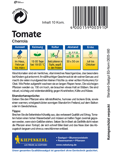 Kirschtomate 'Cherrola F1'