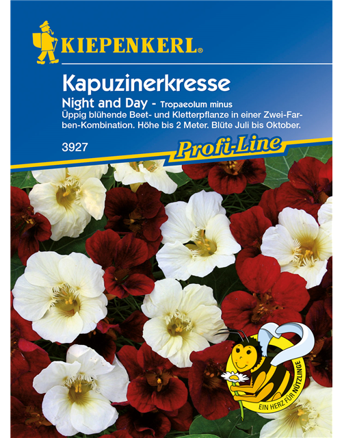 Kleine Kapuzinerkresse 'Night and Day'