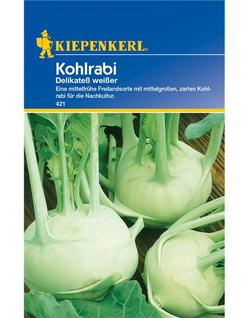 Kohlrabi 'Weißer Delikateß'