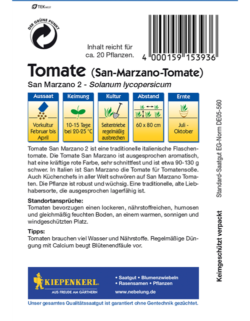 Tomate 'San Marzano'