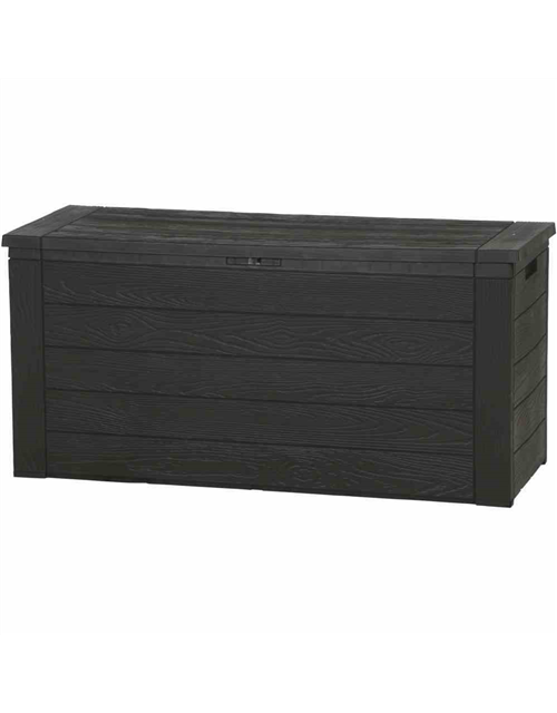 Kissenbox Woody 120 cm, 46 x 120 x 58 cm braun