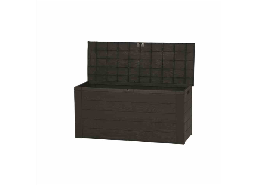 Kissenbox Woody 120 cm, 46 x 120 x 58 cm braun