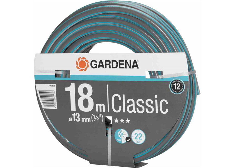 Gardena Classic Schlauch ohne Systemteile 13mm 18 m (1/2"), 18 m 