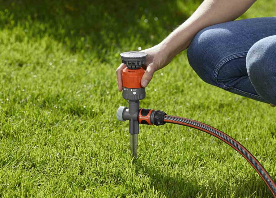 Gardena Comfort Kreisregner Vario auf Spike bis 225m²