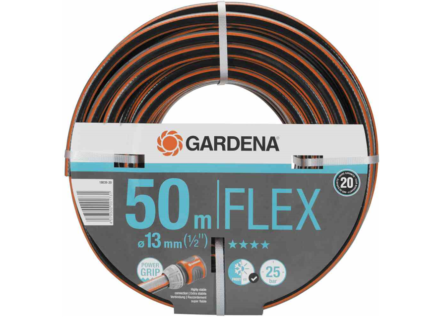 Gardena Gartenschlauch Comfort Flex 13 mm (1/2") 50 m mit PowerGrip bis 25 bar