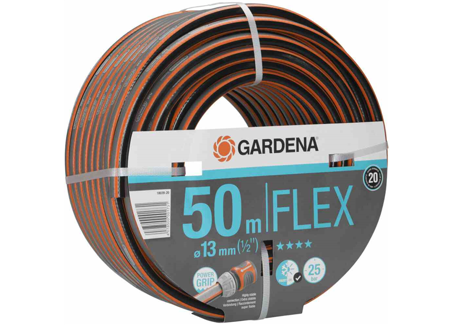 Gardena Gartenschlauch Comfort Flex 13 mm (1/2") 50 m mit PowerGrip bis 25 bar