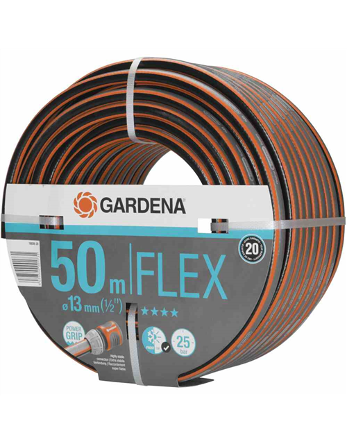 Gardena Gartenschlauch Comfort Flex 13 mm (1/2") 50 m mit PowerGrip bis 25 bar