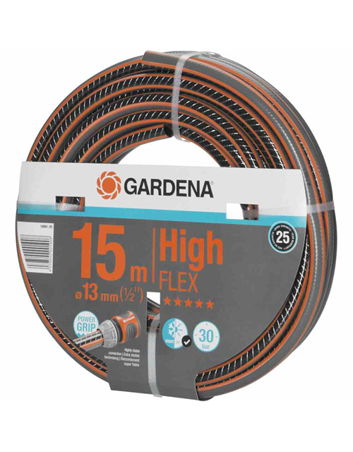 Gardena Gartenschlauch Comfort HighFlex 13 mm (1/2") 15 m mit PowerGrip 30 bar