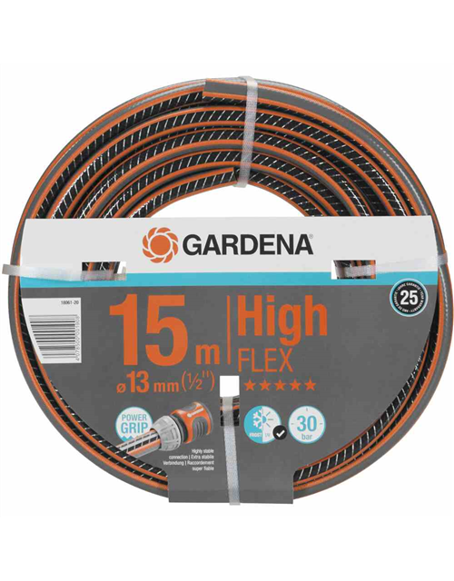 Gardena Gartenschlauch Comfort HighFlex 13 mm (1/2") 15 m mit PowerGrip 30 bar