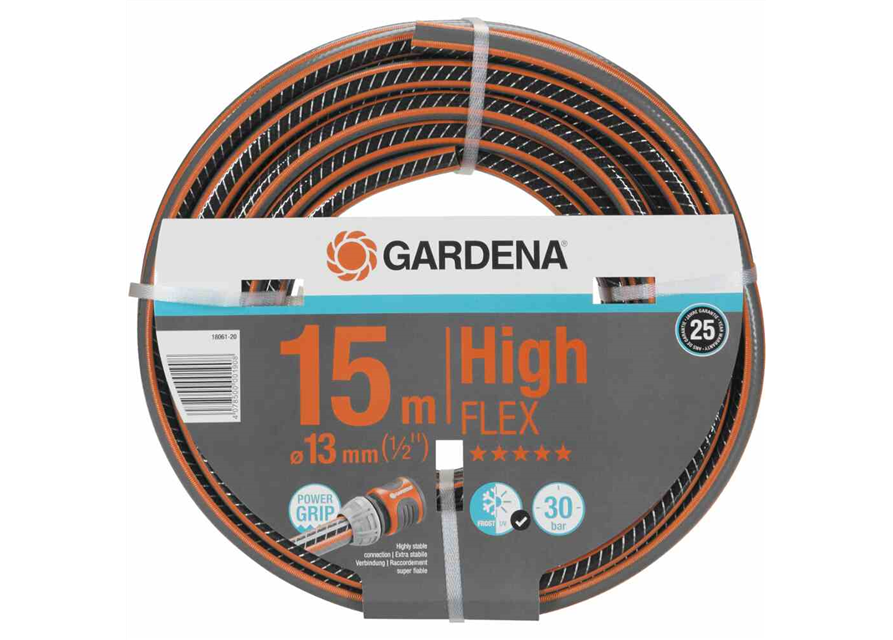 Gardena Gartenschlauch Comfort HighFlex 13 mm (1/2") 15 m mit PowerGrip 30 bar