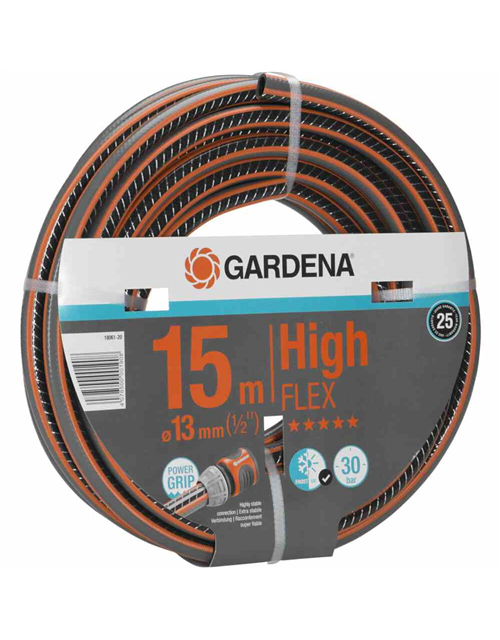 Gardena Gartenschlauch Comfort HighFlex 13 mm (1/2") 15 m mit PowerGrip 30 bar