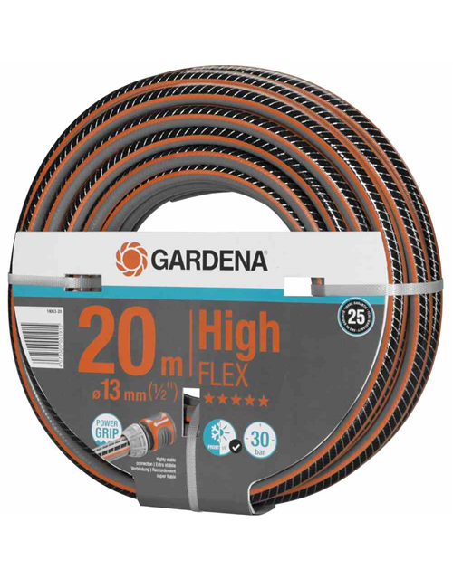 Gardena Gartenschlauch Comfort HighFlex 13 mm (1/2") 20 m mit PowerGrip 30 bar