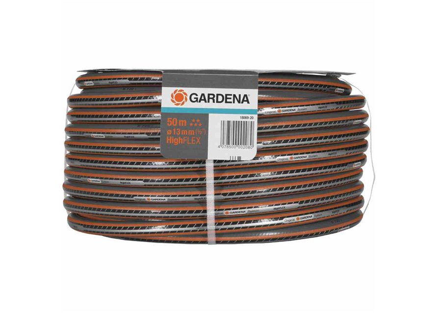 Gardena Gartenschlauch Comfort HighFlex 13 mm (1/2") 50 m mit PowerGrip 30 bar