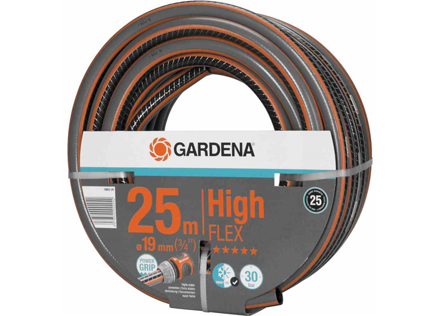 Gardena Gartenschlauch Comfort HighFlex 20 mm (3/4") 25 m mit PowerGrip 30 bar