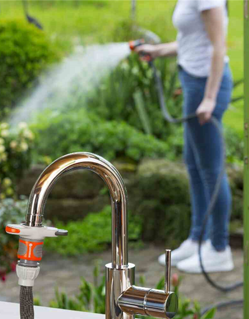 Gardena Hahnverbinder für Indoor-Wasserhähne