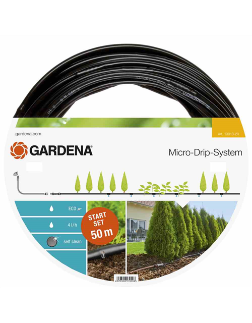 Gardena Micro-Drip-System Start Set Pflanzenreihen L 50 m