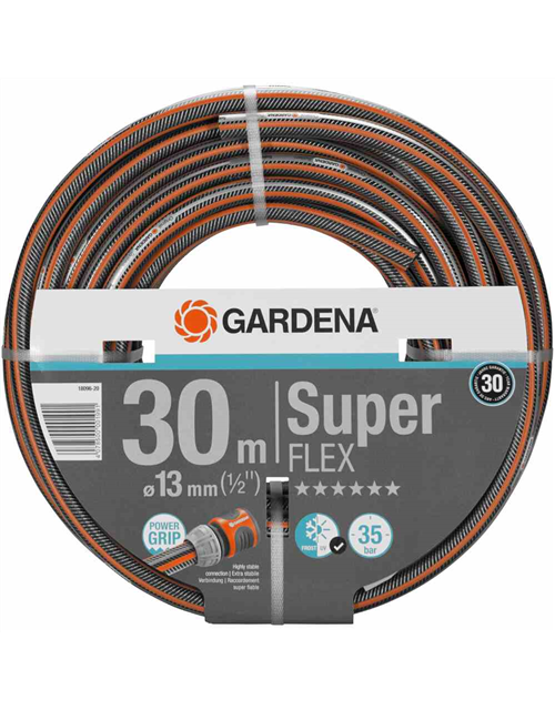 Gardena Premium SuperFlex Schlauch 13 mm (1/2") 30 m ohne Systemteile