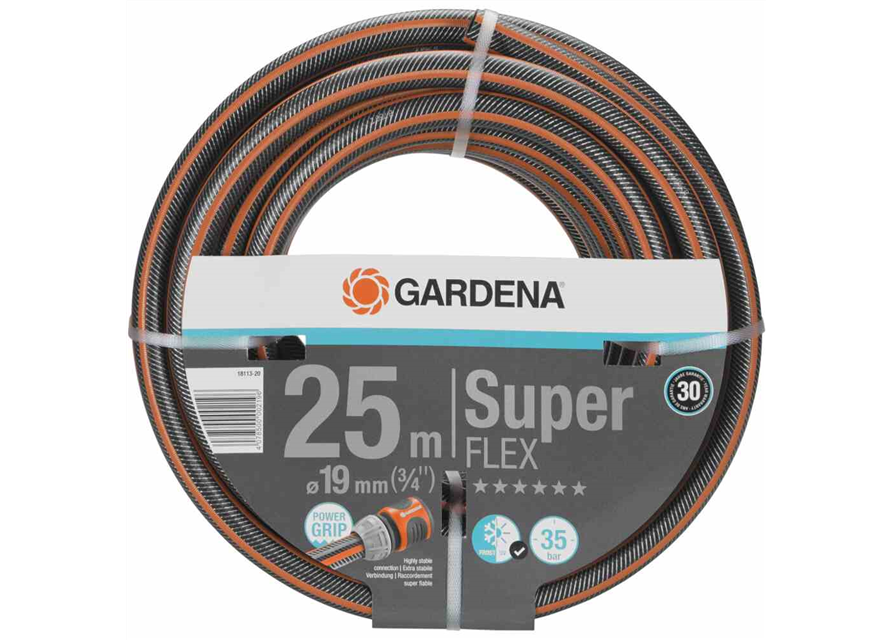 Gardena Premium SuperFlex Schlauch 19 mm (3/4") 25 m ohne Systemteile