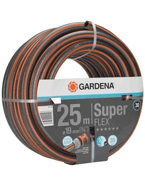 Gardena Premium SuperFlex Schlauch 19 mm (3/4") 25 m ohne Systemteile