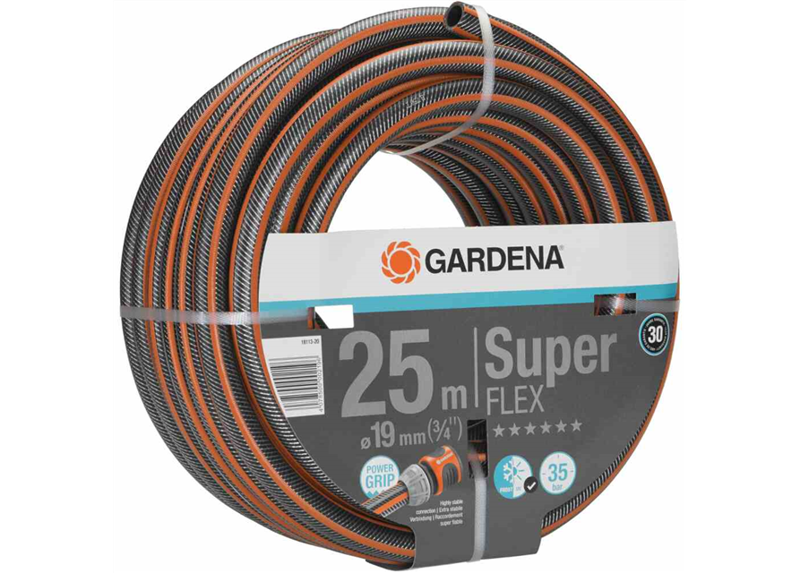 Gardena Premium SuperFlex Schlauch 19 mm (3/4") 25 m ohne Systemteile