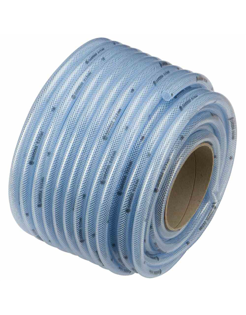 Gardena Schlauch mit Gewebe 6x3 mm 50m Transparent