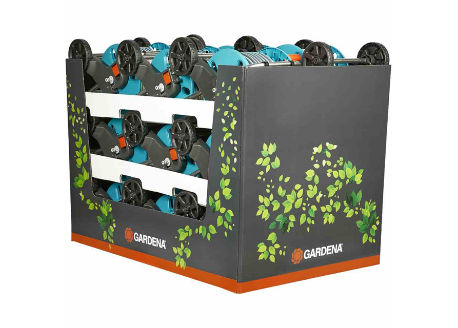 Gardena Schlauchwagen Set Aqua Roll S inkl. 20 m Classic Schlauch Ø 13 mm und An