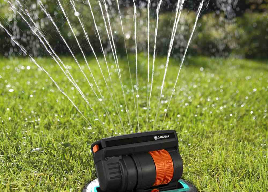 Gardena Sprinklersystem Versenk-Viereckregner OS 140