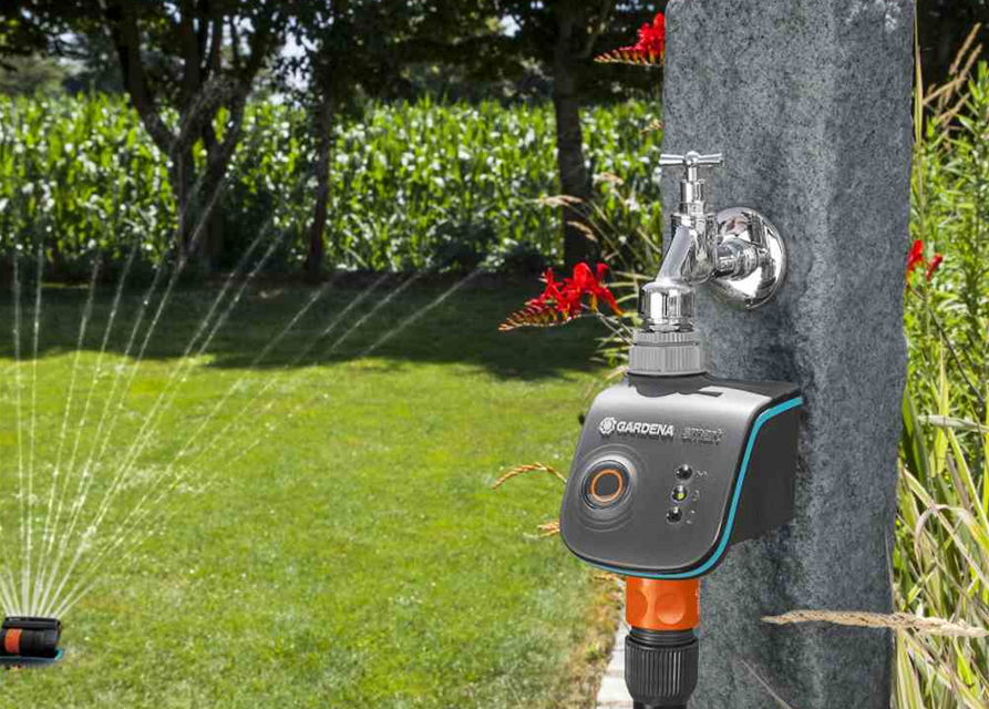 Gardena Sprinklersystem Versenk-Viereckregner OS 140