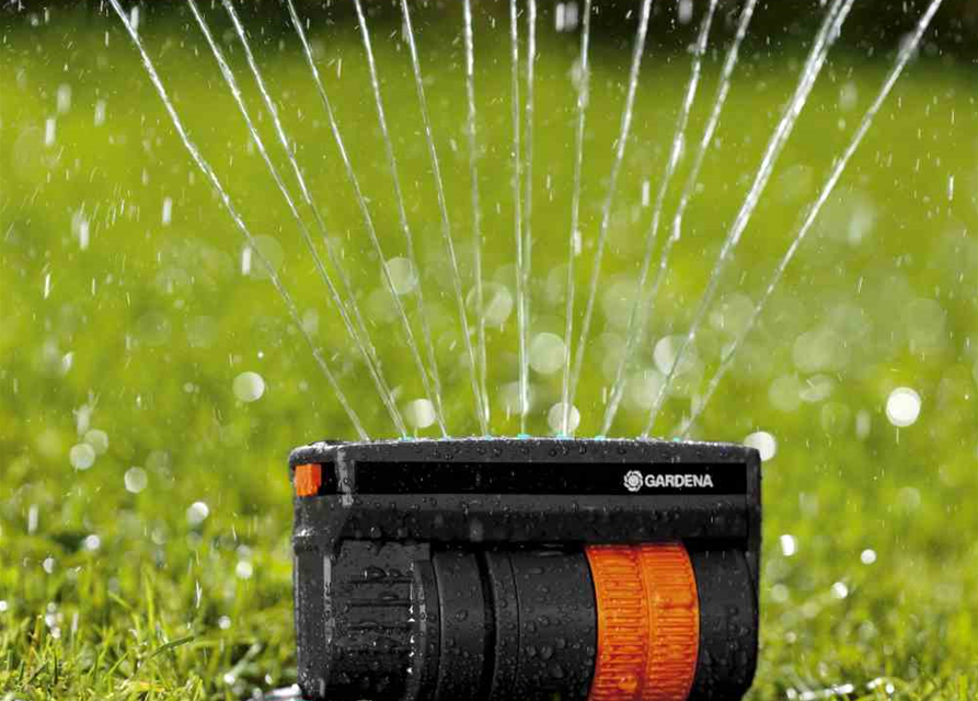 Gardena Sprinklersystem Versenk-Viereckregner OS 140