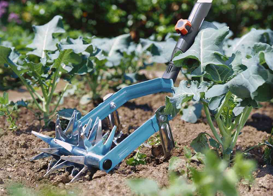 Gardena Sternfräse mit Jätemesser combisystem