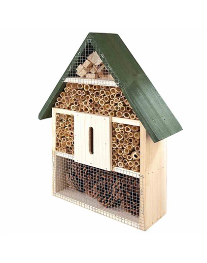 H.G-Vogel Insektenhotel 40x28x9cm Fichte/Bambus