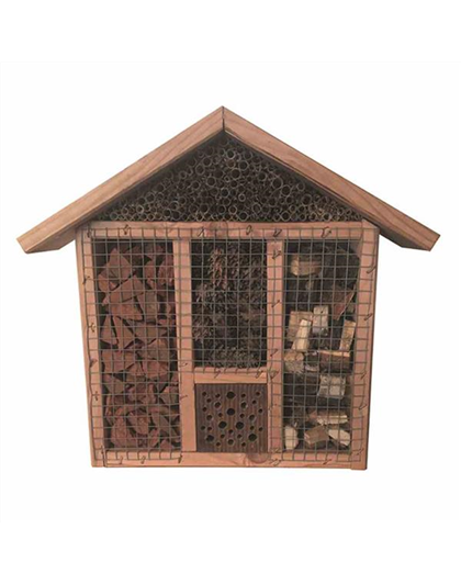 H.G-Vogel Insektenhotel 42x33x9,5cm Kiefernholz/Fichte 