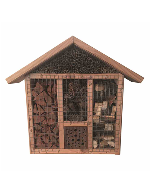 H.G-Vogel Insektenhotel 42x33x9,5cm Kiefernholz/Fichte 