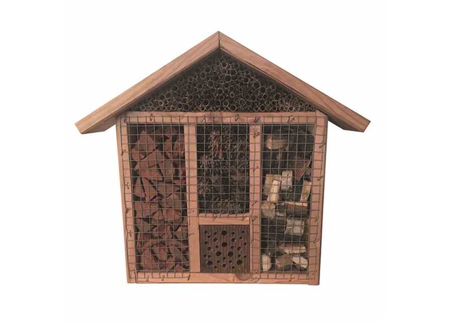 H.G-Vogel Insektenhotel 42x33x9,5cm Kiefernholz/Fichte 