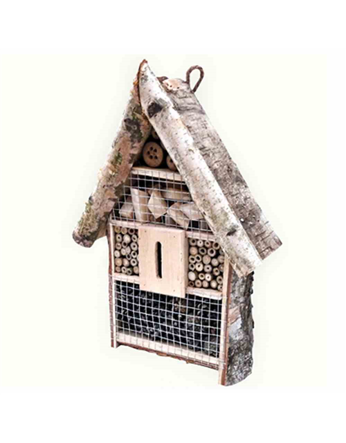 H.G-Vogel Insektenhotel 48x34x11cm Birke/Bambus 